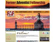 Tablet Screenshot of formeradventist.com